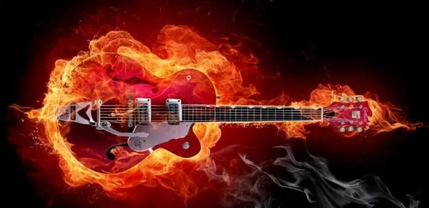 Gitara u plamenu