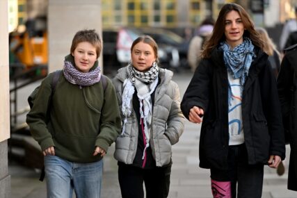 Počelo suđenje aktivistkinji Greti Thunberg u Londonu (FOTO)