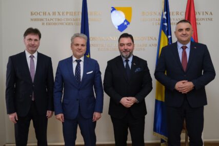 Ministri Košarac, Minić i Hrnjić sa Sattlerom: Šta se poduzelo iz mape puta ka EU?