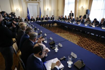 Zamjenik generalnog sekretara NATO-a Mircea Geoana održao sastanak s članovima predsjedništva (FOTO)