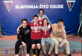 Novi rekordi za sarajevske atletičare Miliciju i Hadžiahmetagić