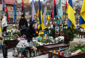 Odata počast poginulim ukrajinskim vojnicima