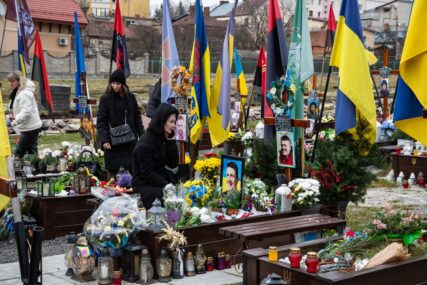 Odata počast poginulim ukrajinskim vojnicima
