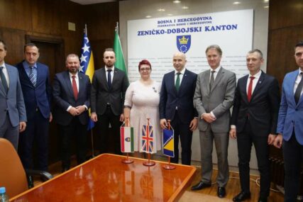 Ambasador Reilly posjetio Vladu ZDK: Puna podrška investiciji Adriatic Metalsa u Varešu
