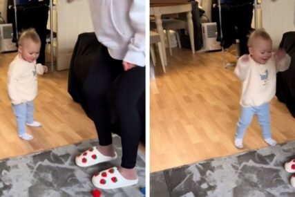 Najslađe što ste danas vidjeli: Video mame koja uči sina kako skočiti oduševio internet (VIDEO)