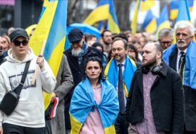 U Beogradu održan "Marš solidarnosti sa Ukrajinom"