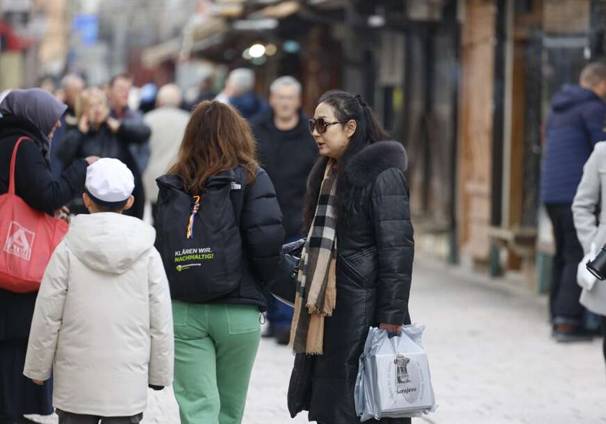 Baščaršija turisti