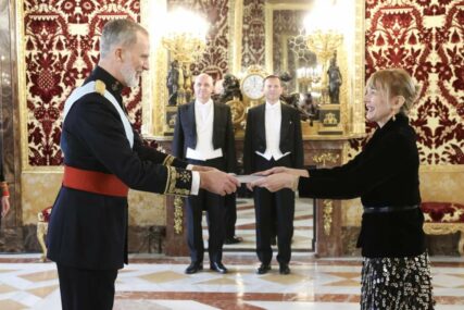 Andree Zaimović predala akreditive kralju Španije