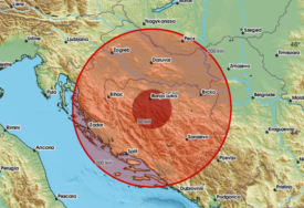 Novi zemljotres zatresao tlo u Bosni i HercegovinI