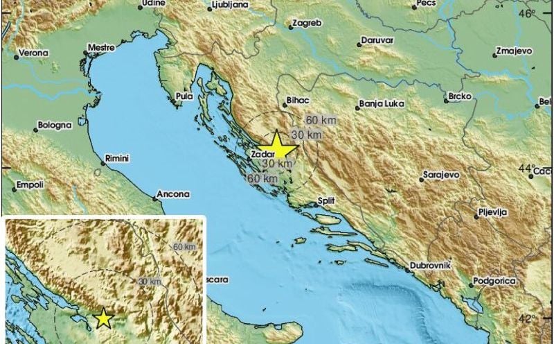 zemljotres hrvatska