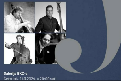 Koncert kvarteta kontrabasa u BKC KS 21. marta