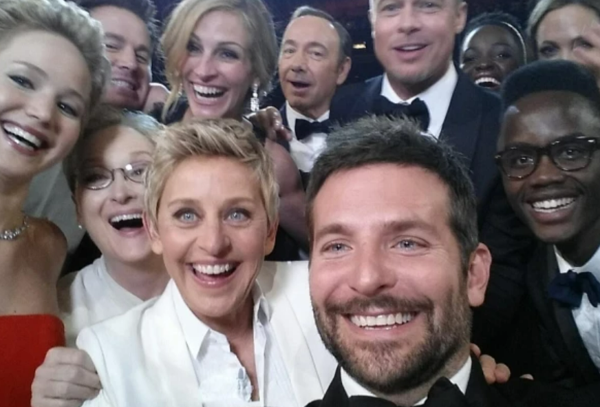 Ellen DeGeneres selfie
