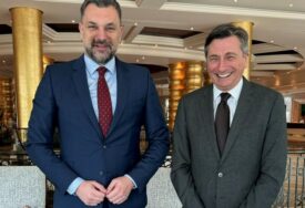 ANTALIJA Konaković se sastao sa bivšim predsjednikom Slovenije Borutom Pahorom