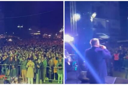 Pogledajte atmosferu na večerašnjem koncertu Halida Bešlića u Brčkom