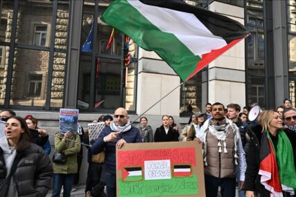 Propalestinski skup u Briselu: Dozvolili ste Izraelu da počini genocid u Gazi
