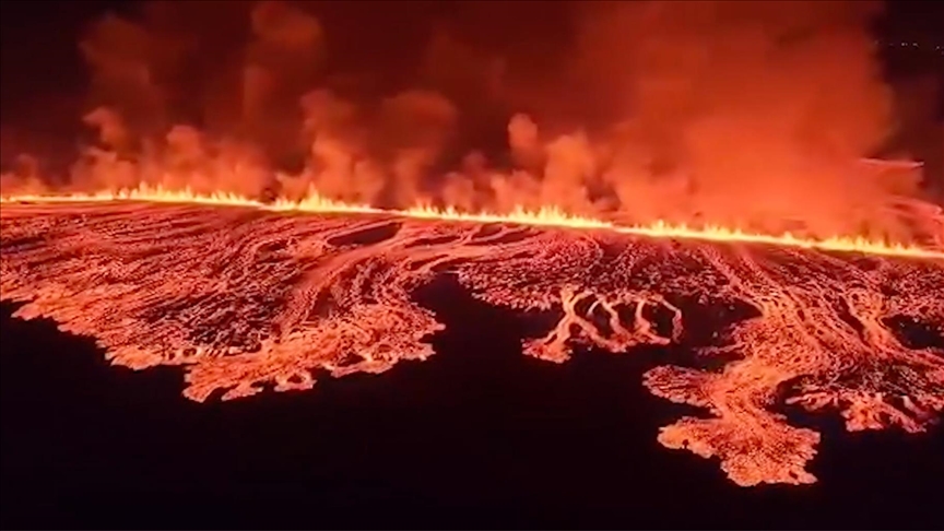 Vulkan na poluostrvu Reykjanes