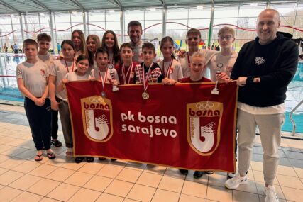Veliki uspjeh mladih bh. plivača i plivačica: PK Bosna osvojio 28 medalja i dva pehara u Njemačkoj