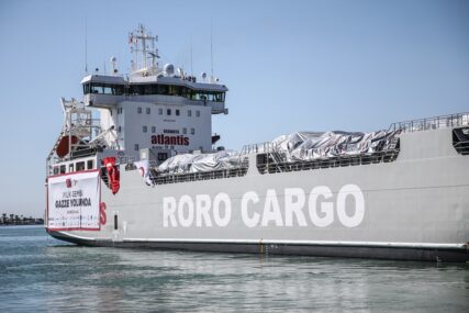 Iz Turske za Gazu krenuo brod sa više od 2.700 tona humanitarne pomoći