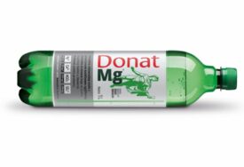 Iz prodaje se povlači mineralna voda Donat Mg od 1 litre