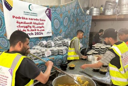 Islamska zajednica iz BiH u Gazi podijelila skoro 9.000 iftara