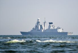 Razarač italijanske mornarice oborio dron u Crvenom moru
