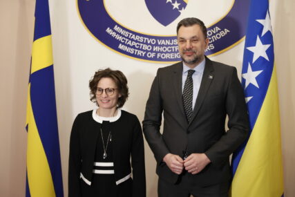 Ministrica evropskih poslova Švedske Jessika Roswall stigla u Sarajevo
