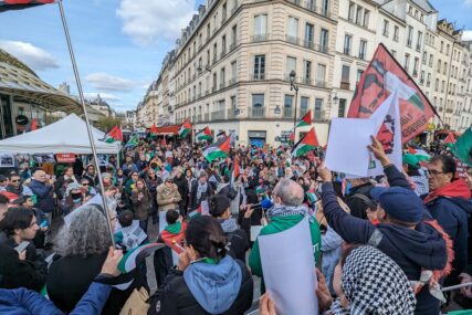 Stotine građana na skupu u Parizu: Zaustavite genocid u Gazi