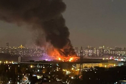 Ogroman požar na dvorani u Moskvi gdje je ubijeno najmanje 12 ljudi, stotine njih zarobljeno