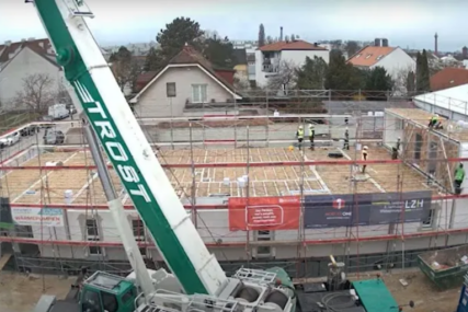 Bh. firma u Austriji napravila zgradu za samo 30 sati (VIDEO)