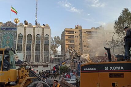 Šest mrtvih u izraelskom napadu na iranski konzulat u Damasku