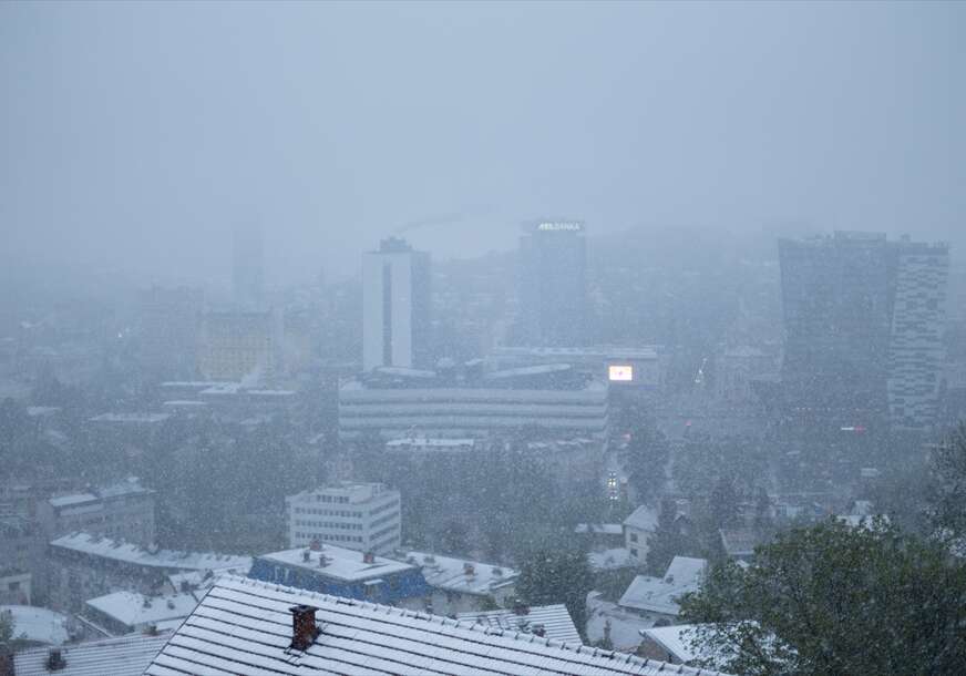 Naglo Zahlađenje I Aprilski Snijeg U BiH (FOTO)