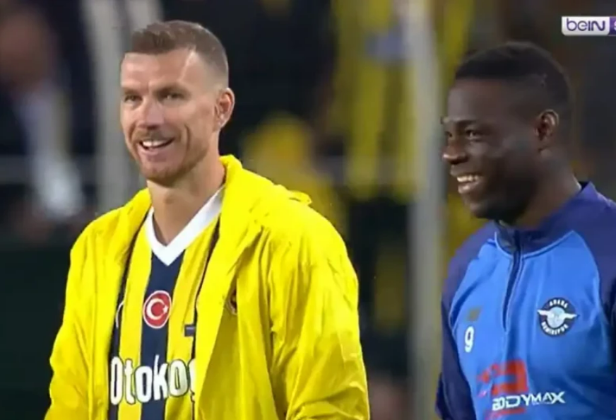 Edin Dzeko Mario Balotelli