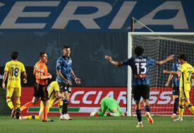 Atalanta prokockala dva gola prednosti, Verona stigla do važnog boda