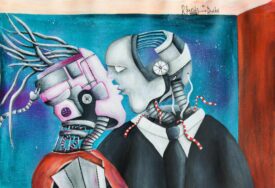Umjetnik Rikardo Druškić upozorava na opasnosti AI-ja kroz izložbu 'Mundus Novus' u Sofiji