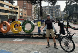 Turski biciklista Genc putovanjem od 130.000 kilometara želi postaviti Guinnessov rekord