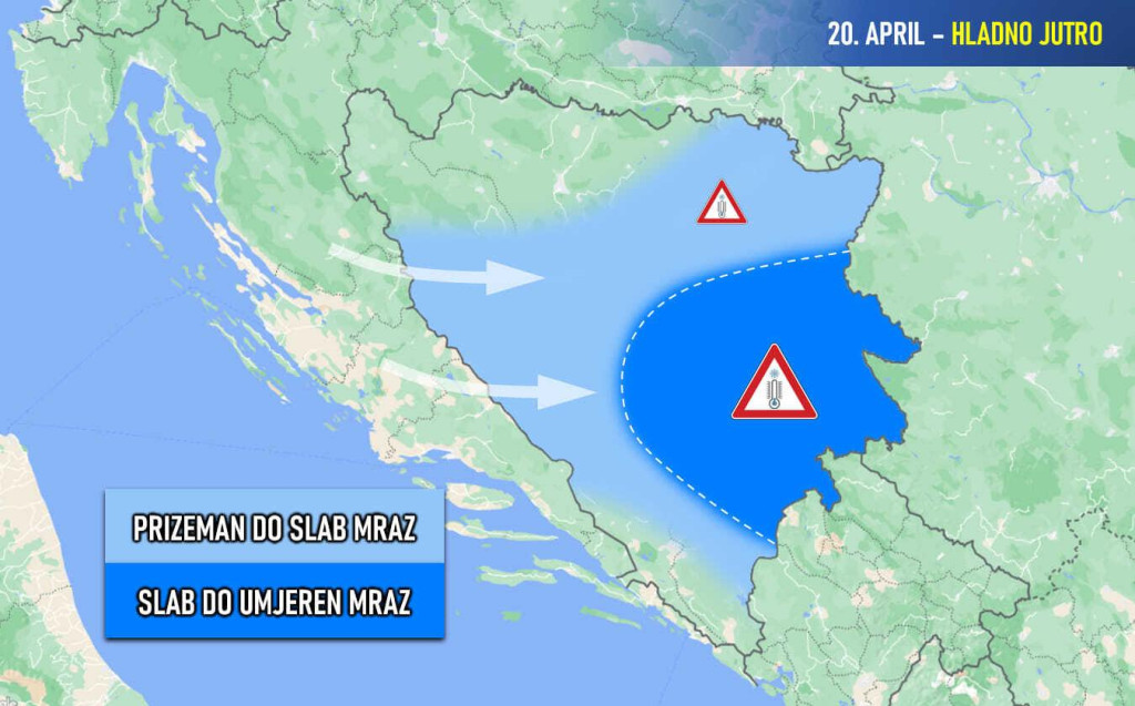 BH Meteo: Dijelove BiH Večeras Očekuje Vremenska Neprilika, Meteorolozi ...