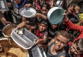 Broj umrlih od gladi u Pojasu Gaze porastao na 40