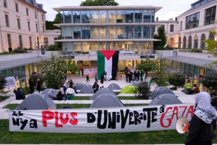 Francuska: Studenti u Parizu organizovali protest podrške Palestini