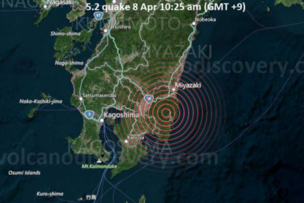 Snažan zemljotres ponovo pogodio Japan, kamere zabilježile trenutak udara (VIDEO)