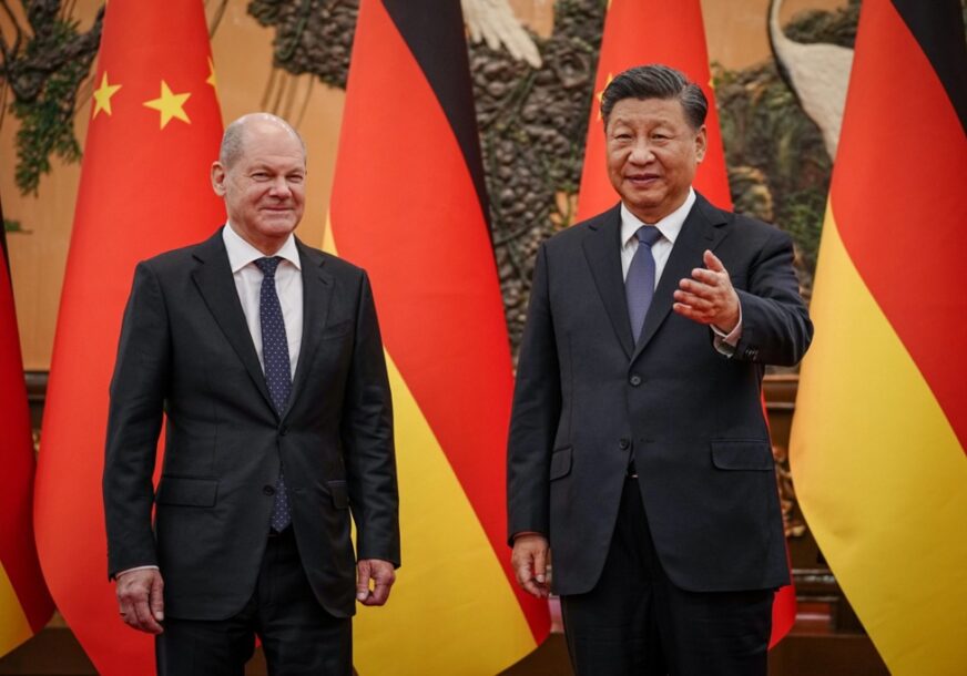 Olaf Scholz and Xi