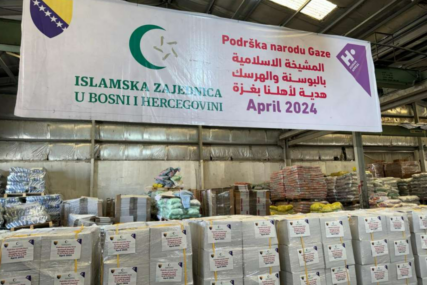 Iz Ammana ispraćen konvoj humanitarne pomoći Islamske zajednice u BiH upućen u Gazu
