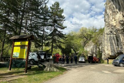 Potraga za tijelom Danke Ilić: MUP pretražuje teren oko Lazareve pećine (FOTO)