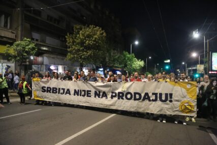 U Beogradu održani protesti zbog izvještavanja o namjerama za iskopavanje litijuma