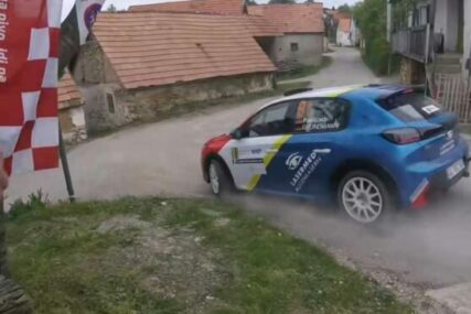 Pojavio se snimak nesreće s WRC-a u Hrvatskoj. Zabio se u kuću pored staze (VIDEO)