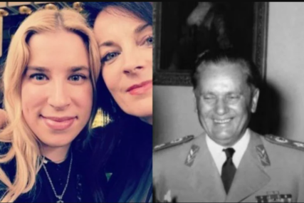 Collage / Sara Haas i Josip Broz Tito