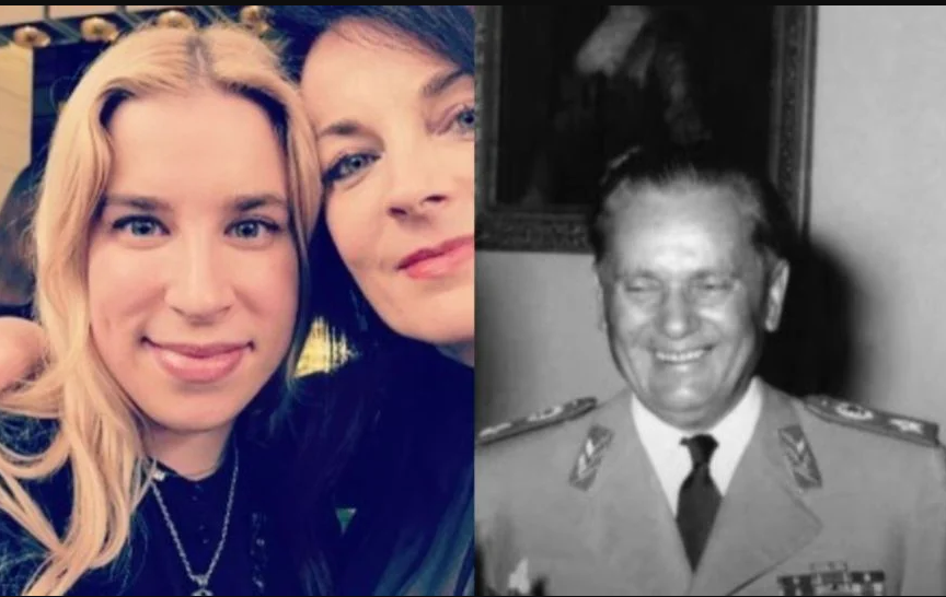 Collage / Sara Haas i Josip Broz Tito