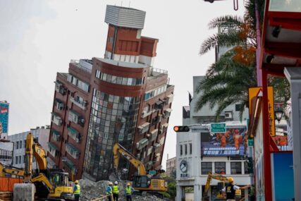 Broj povrijeđenih u zemljotresu na Tajvanu premašio 1.000