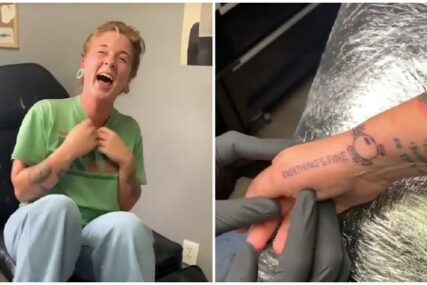 10 MILIONA PREGLEDA Otišla se tetovirati pa uočila grešku, njena reakcija je hit