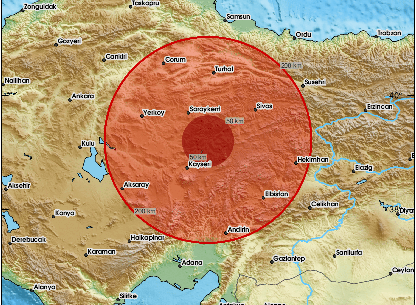 zemljotres turska april
