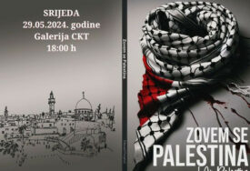 Sutra u Cazinu promocija knjige „Zovem se Palestina“